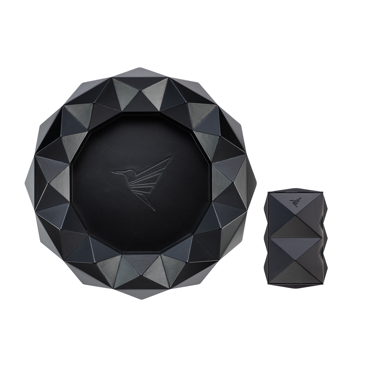 Quasar Round Ashtray + Quasar SV-Cut – Colibri