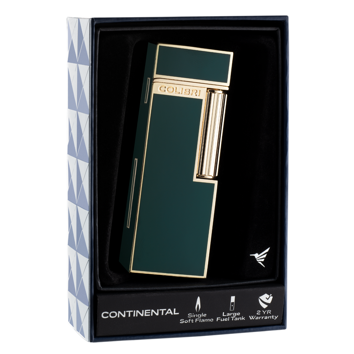continental cigarette lighter Vintage CMC Lighter, Lighter, Petrol Lighter, Pocket Lighter, Japan Lighter, Cigar Lighter, Automatic Lighter, Smoking Gift box included Colibri Continental Soft-Flame Lighter