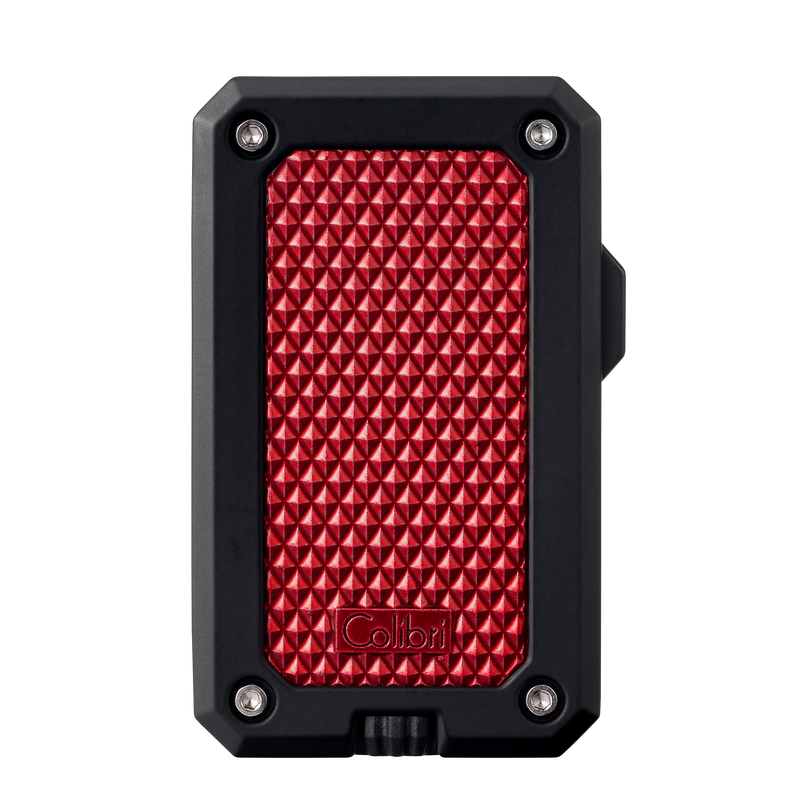 Colibri Rally Single Jet Flame Lighter Black & Red