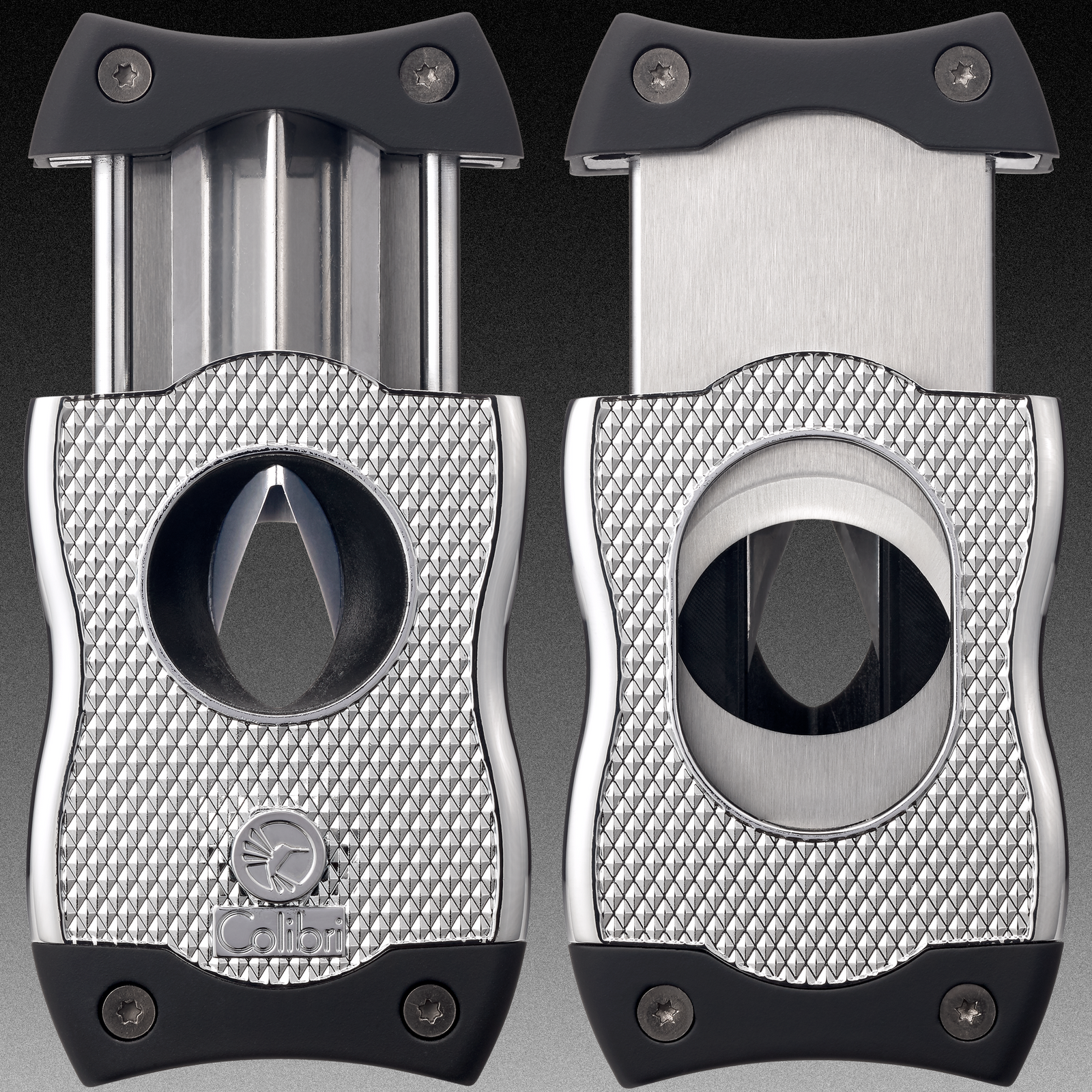 Colibri SV-Cut Two-in-one V-Cut and Straight Cut Cigar Cutter