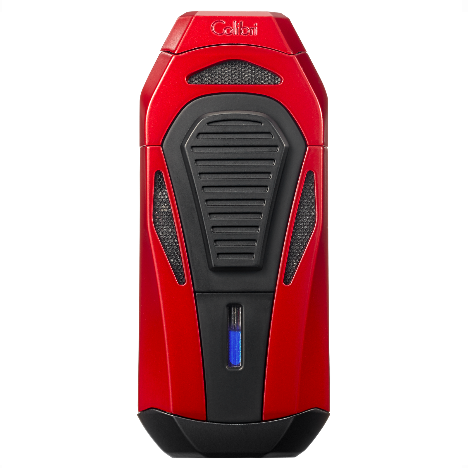 Colibri フラスコとライターセット Colibri Boss World's First Triple-jet Flame Lighter with Fold-out